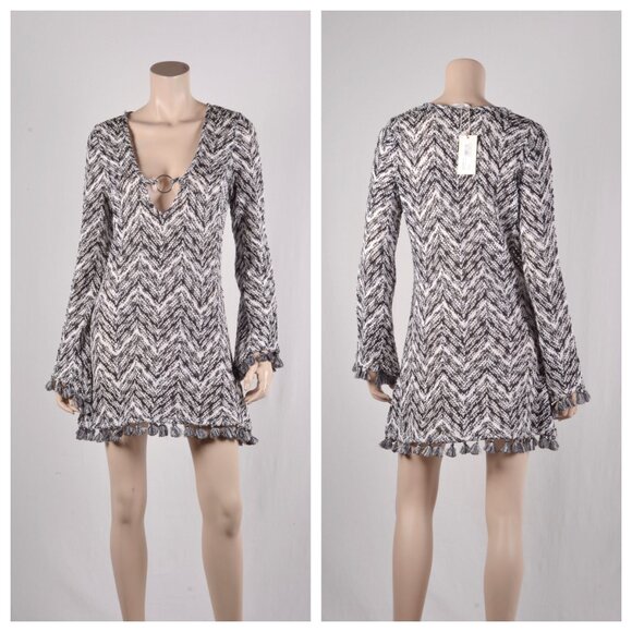 Ramy Brook Cassie Crochet Mini Coverup Dress - Picture 2 of 4